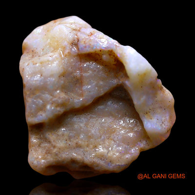 11.00 Cts Natural Australian Fire Opal Loose Gemstone Fancy Rough 18x16x10 mm RE-699