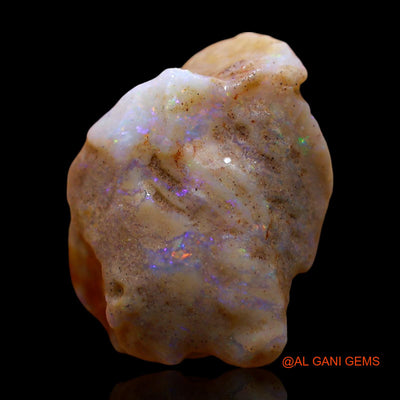 11.00 Cts Natural Australian Fire Opal Loose Gemstone Fancy Rough 18x16x10 mm RE-699