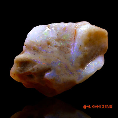 11.00 Cts Natural Australian Fire Opal Loose Gemstone Fancy Rough 18x16x10 mm RE-699