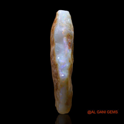 7.00 Cts Natural Australian Fire Opal Loose Gemstone Fancy Rough 21x16x4 mm RE-6