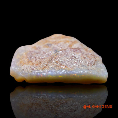 7.00 Cts Natural Australian Fire Opal Loose Gemstone Fancy Rough 21x16x4 mm RE-6