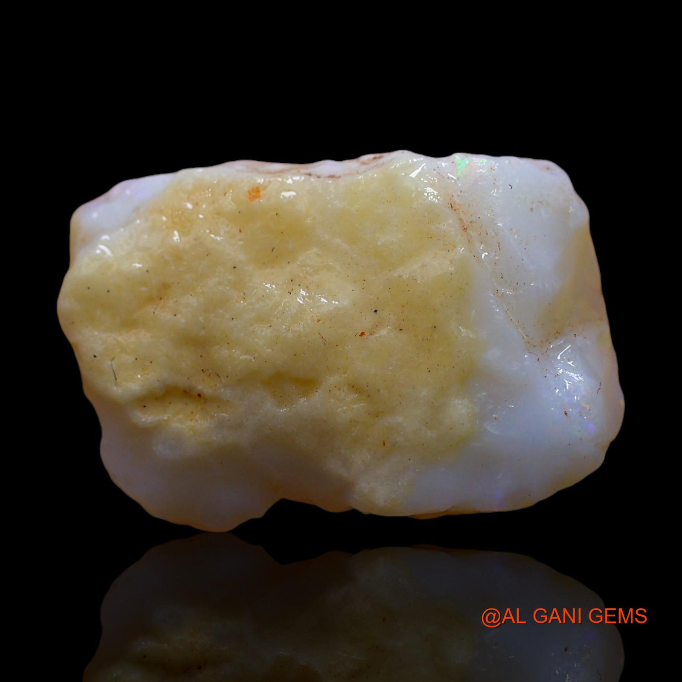 11.00 Cts Natural Australian Fire Opal Loose Gemstone Fancy Rough 19x13x7 mm RE-701