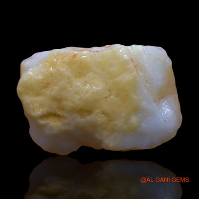 11.00 Cts Natural Australian Fire Opal Loose Gemstone Fancy Rough 19x13x7 mm RE-701