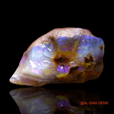 12.00 Cts Natural Australian Fire Opal Loose Gemstone Fancy Rough 19x13x10 mm RE-703