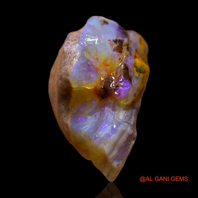 12.00 Cts Natural Australian Fire Opal Loose Gemstone Fancy Rough 19x13x10 mm RE-703