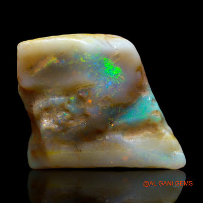 12.00 Cts Natural Australian Fire Opal Loose Gemstone Fancy Rough 15x13x9 mm RE-707
