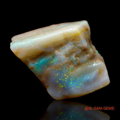 12.00 Cts Natural Australian Fire Opal Loose Gemstone Fancy Rough 15x13x9 mm RE-707