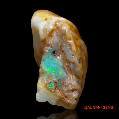 12.00 Cts Natural Australian Fire Opal Loose Gemstone Fancy Rough 15x13x9 mm RE-707
