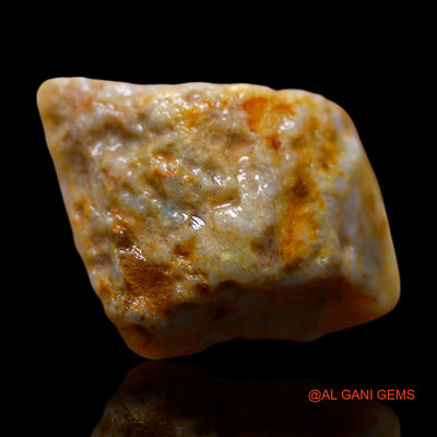 12.00 Cts Natural Australian Fire Opal Loose Gemstone Fancy Rough 15x13x9 mm RE-707
