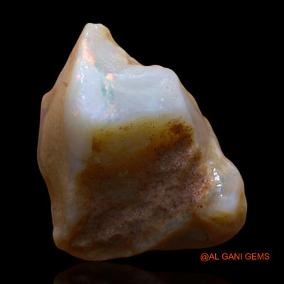 9.00 Cts Natural Australian Fire Opal Loose Gemstone Fancy Rough 19x15x8 mm RE-708