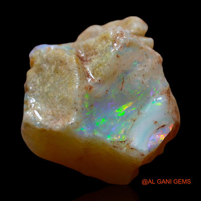 13.00 Cts Natural Australian Fire Opal Loose Gemstone Fancy Rough 17x16x10 mm RE-709