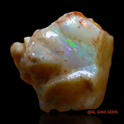 13.00 Cts Natural Australian Fire Opal Loose Gemstone Fancy Rough 17x16x10 mm RE-709