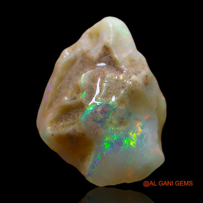9.00 Cts Natural Australian Fire Opal Loose Gemstone Fancy Rough 18x13x10 mm RE-70