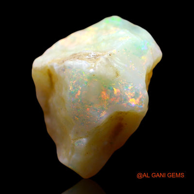 9.00 Cts Natural Australian Fire Opal Loose Gemstone Fancy Rough 18x13x10 mm RE-70