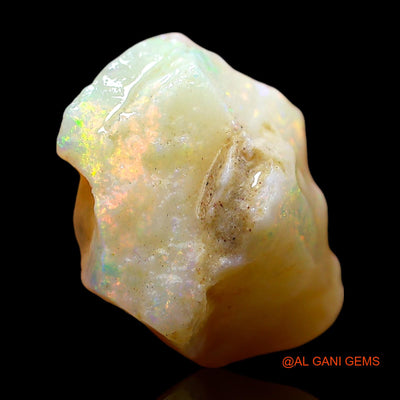 9.00 Cts Natural Australian Fire Opal Loose Gemstone Fancy Rough 18x13x10 mm RE-70