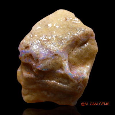 8.00 Cts Natural Australian Fire Opal Loose Gemstone Fancy Rough 19x14x6 mm RE-710