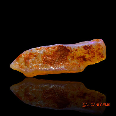 5.00 Cts Natural Australian Fire Opal Fancy Rough Loose Gemstone For Jewelry 28x8x4 mm RE-711