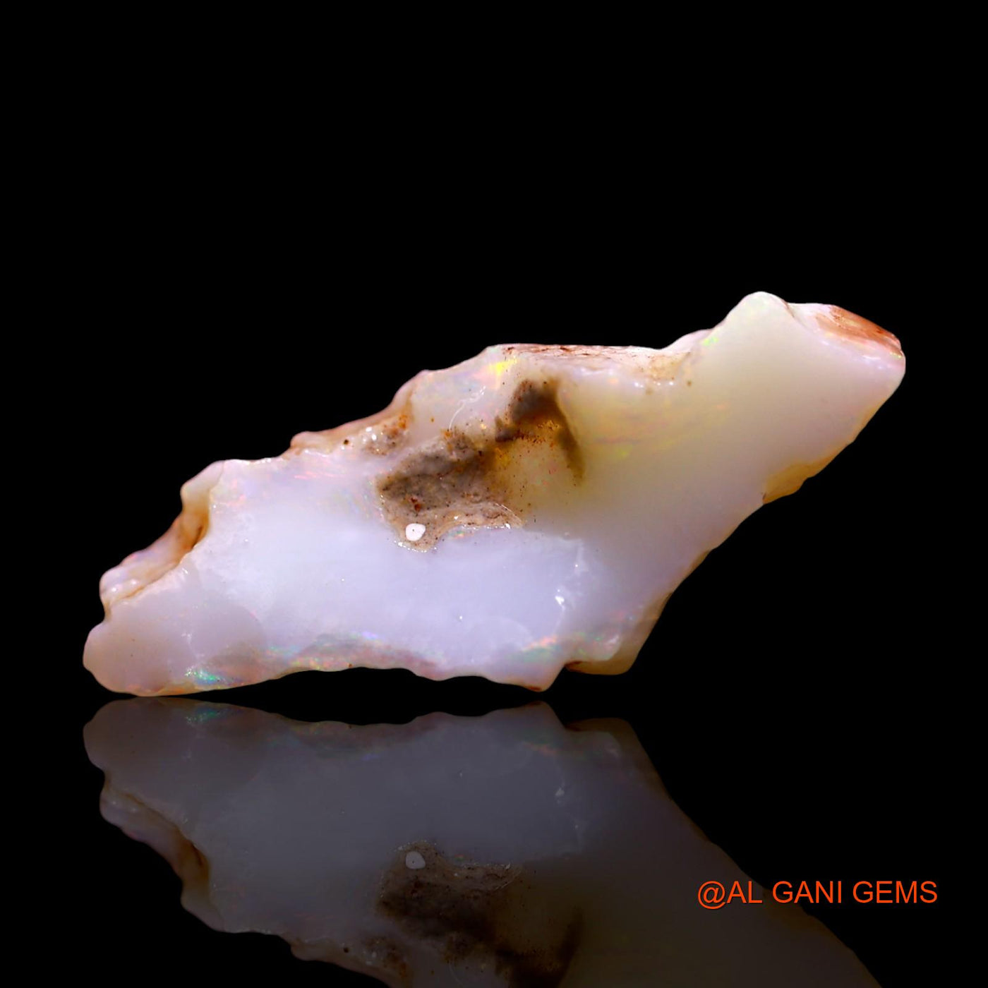 6.00 Cts Natural Australian Fire Opal Loose Gemstone Fancy Rough 24x10x6 mm RE-712