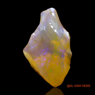 7.00 Cts Natural Australian Fire Opal Loose Gemstone Fancy Rough 22x14x5 mm RE-713