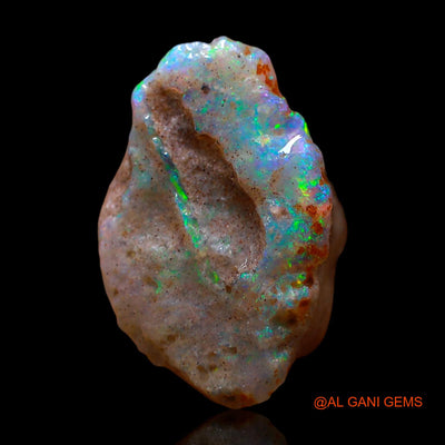 9.00 Cts Unheated Australian Fire Opal Loose Gemstone Fancy Rough Natural 20x13x7 mm RE-714