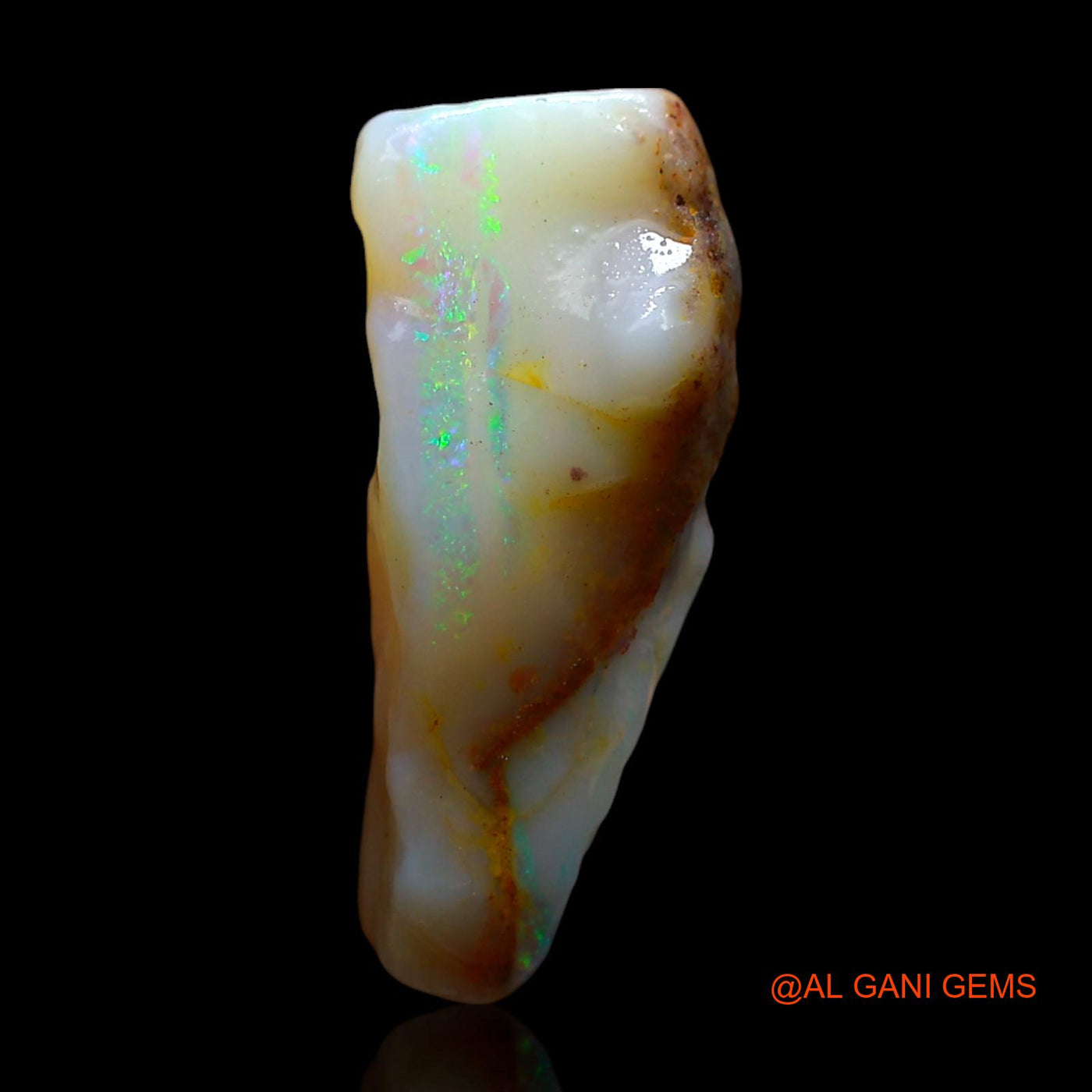 10.00 Cts Natural Australian Fire Opal Loose Gemstone Fancy Rough 17x15x7 mm RE-715