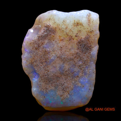 11.00 Cts Natural Australian Fire Opal Loose Gemstone Fancy Rough 17x12x11 mm RE-717
