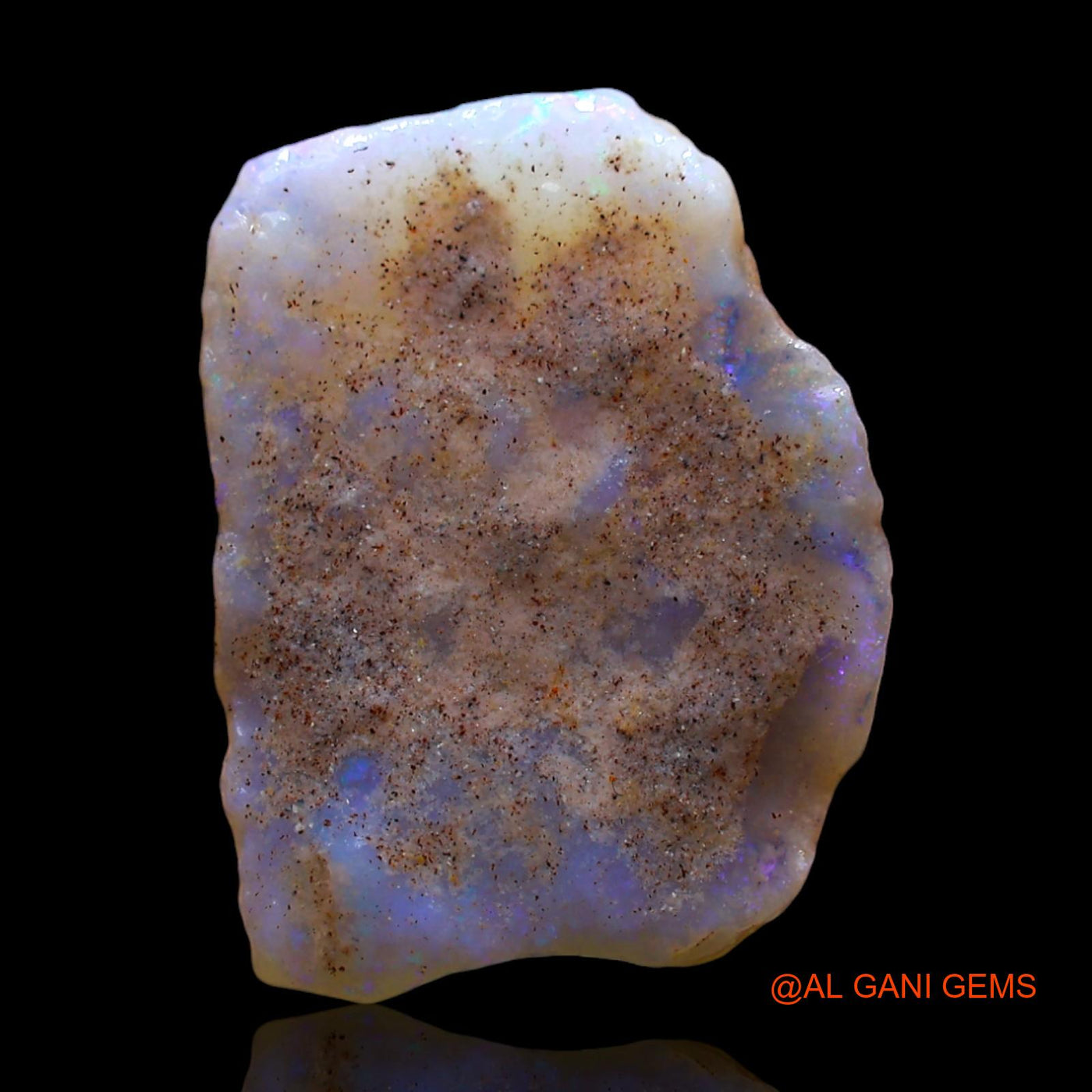 11.00 Cts Natural Australian Fire Opal Loose Gemstone Fancy Rough 17x12x11 mm RE-717
