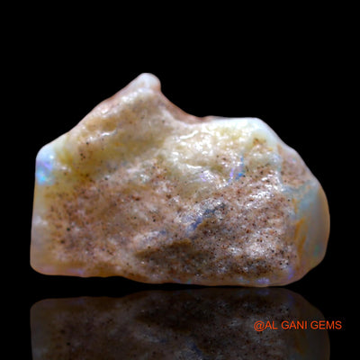 11.00 Cts Natural Australian Fire Opal Loose Gemstone Fancy Rough 17x12x11 mm RE-717
