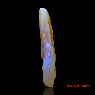 Natural Untreated Fire Opal Loose Gemstone Fancy Rough From Australia 6.00 Cts 21x16x3 mm RE-725