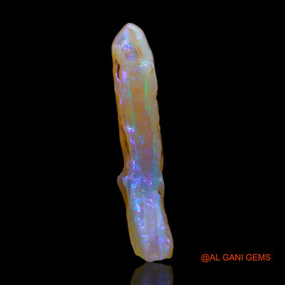 Natural Untreated Fire Opal Loose Gemstone Fancy Rough From Australia 6.00 Cts 21x16x3 mm RE-725
