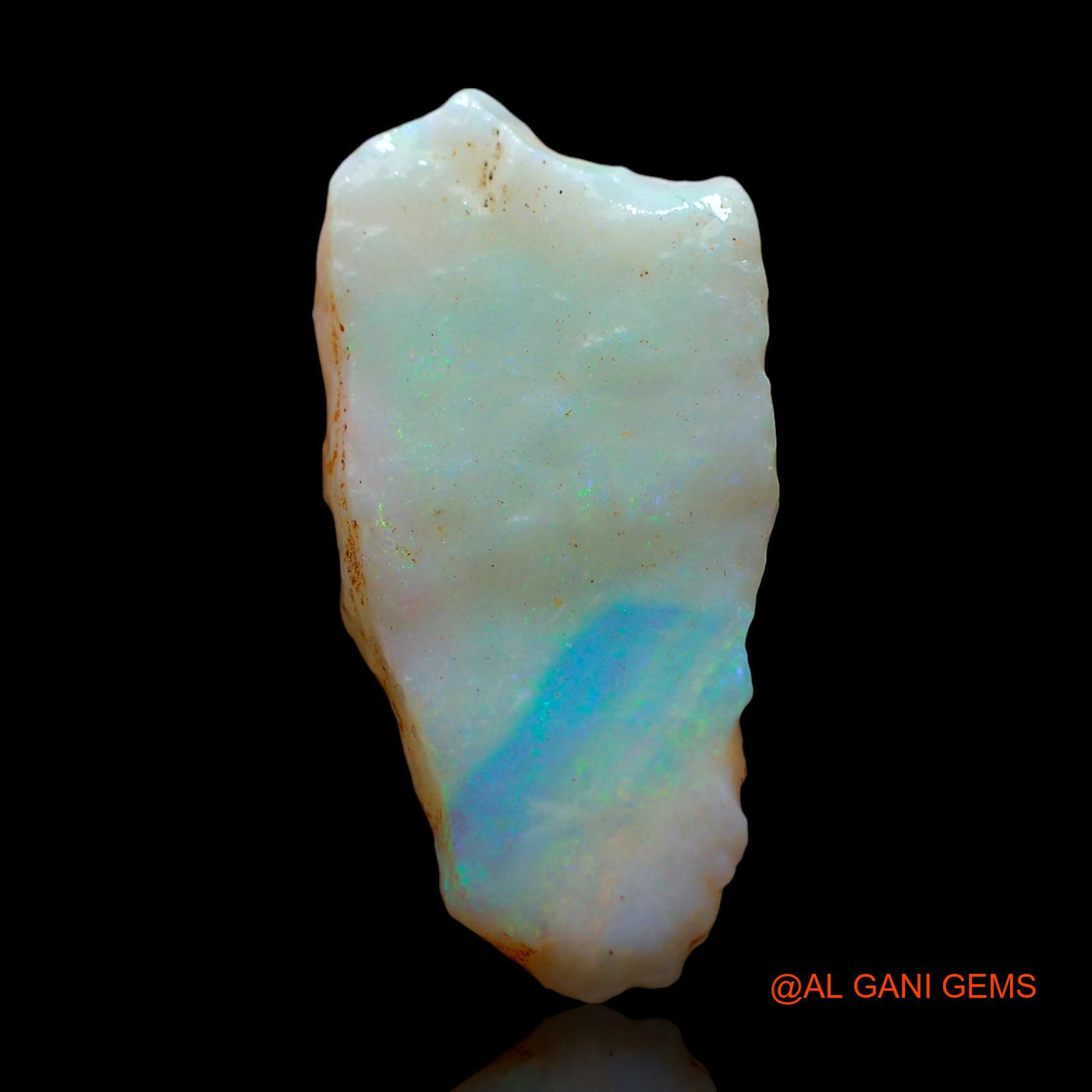6.00 Cts Natural Australian Fire Opal Loose Gemstone Fancy Rough 25x13x3 mm RE-726