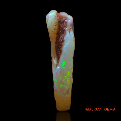 8.00 Cts Natural Australian Fire Opal Loose Gemstone Fancy Rough 19x18x4 mm RE-727