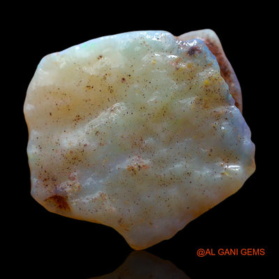 8.00 Cts Natural Australian Fire Opal Loose Gemstone Fancy Rough 19x18x4 mm RE-727