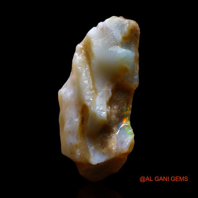 14.00 Cts Natural Australian Fire Opal Loose Gemstone Fancy Rough 25x14x9 mm RE-728