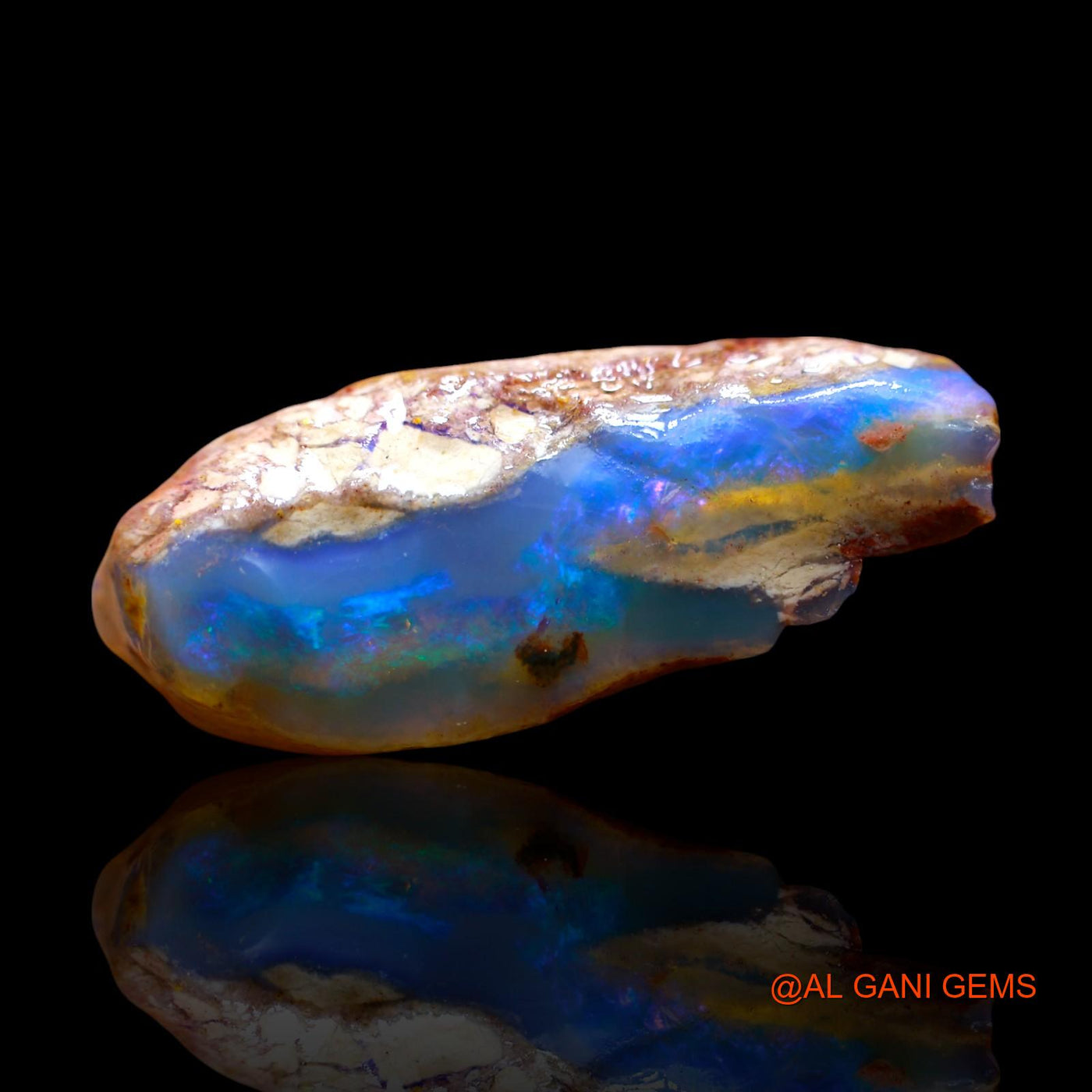 12.00 Cts Natural Australian Fire Opal Loose Gemstone Fancy Rough 26x10x10 mm RE-729