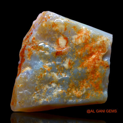 21.00 Cts Natural Australian Fire Opal Loose Gemstone Fancy Rough 25x22x6 mm RE-730