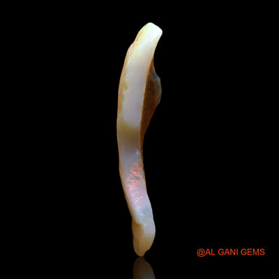 6.00 Cts Natural Australian Fire Opal Loose Gemstone Fancy Rough 24x15x4 mm RE-733