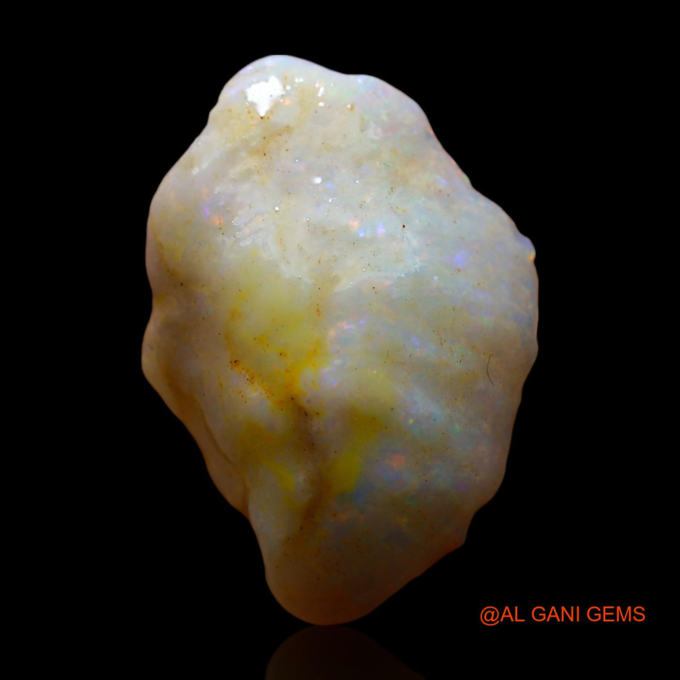 9.00 Cts Natural Australian Fire Opal Loose Gemstone Fancy Rough 22x17x6 mm RE-734