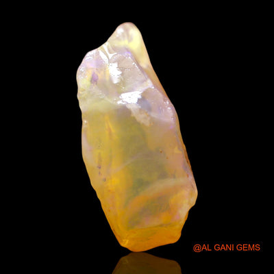11.00 Cts Natural Australian Fire Opal Loose Gemstone Fancy Rough 20x14x9 mm RE-737