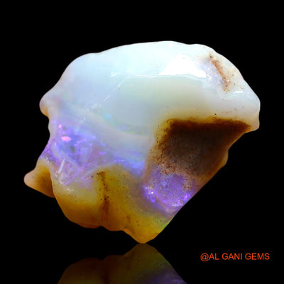 16.00 Cts Unheated Australian Fire Opal Loose Gemstone Fancy Rough Natural 22x15x13 mm RE-738