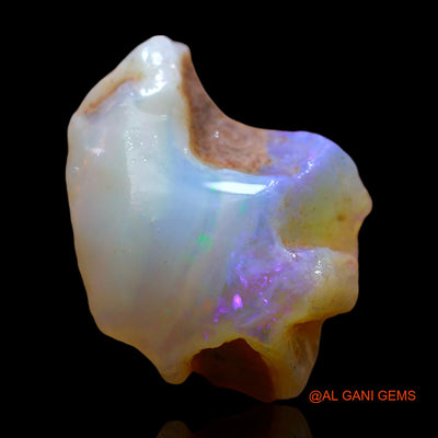 16.00 Cts Unheated Australian Fire Opal Loose Gemstone Fancy Rough Natural 22x15x13 mm RE-738
