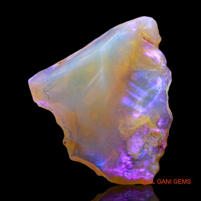 5.00 Cts Natural Australian Fire Opal Loose Gemstone Fancy Rough 18x17x5 mm RE-739