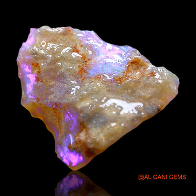 5.00 Cts Natural Australian Fire Opal Loose Gemstone Fancy Rough 18x17x5 mm RE-739