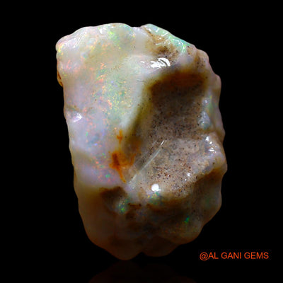 11.00 Cts Natural Australian Fire Opal Loose Gemstone Fancy Rough 20x13x10 mm RE-740