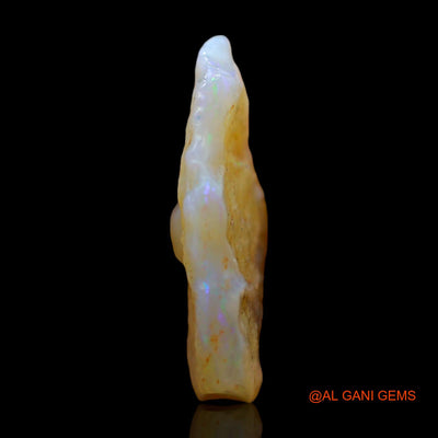 Natural Fire Opal Gemstone 6.00 Cts Loose Fancy Rough From Australia 21x16x4 mm RE-741