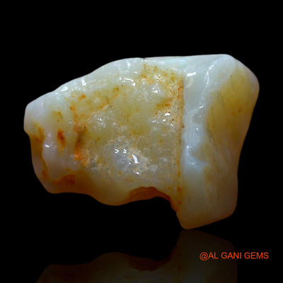 11.00 Cts Natural Australian Fire Opal Loose Gemstone Fancy Rough 18x14x9 mm RE-745