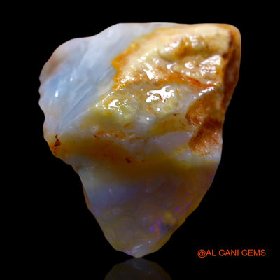 11.00 Cts Natural Australian Fire Opal Fancy Rough Loose Gemstone For Jewelry 18x15x10 mm RE-746