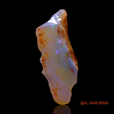 6.00 Cts Natural Australian Fire Opal Loose Gemstone Fancy Rough 24x9x7 mm RE-754
