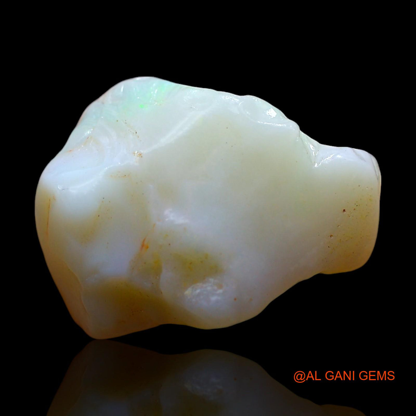 Natural Untreated Fire Opal Loose Gemstone Fancy Rough From Australia 13.00 Cts 18x14x12 mm RE-755