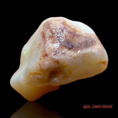 Natural Untreated Fire Opal Loose Gemstone Fancy Rough From Australia 13.00 Cts 18x14x12 mm RE-755